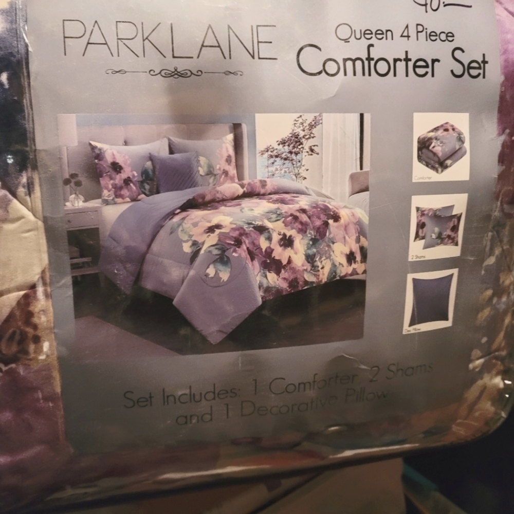 3 pc comforter set Brand New